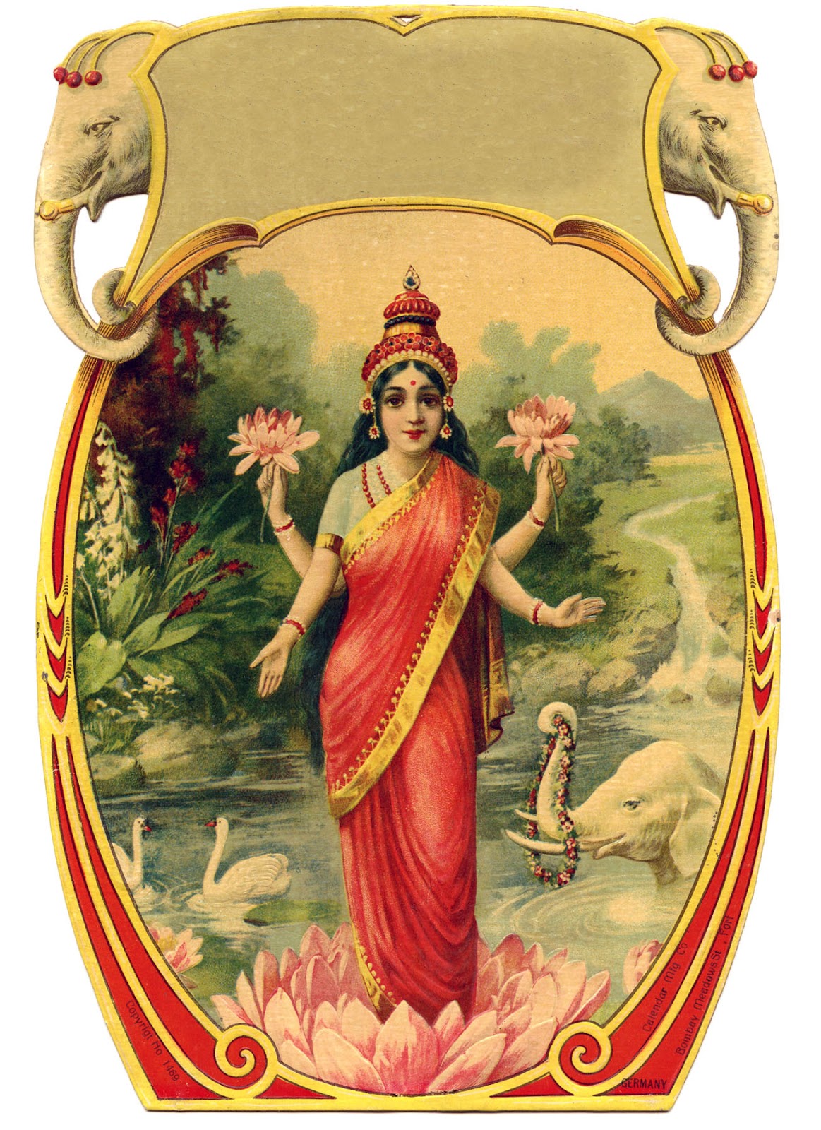 indian-goddess-vintageimage-Graphics-Fairy3